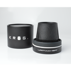 KRUG Kaffeetasse Kaffeebecher schiefer-schwarz mit Verpackung